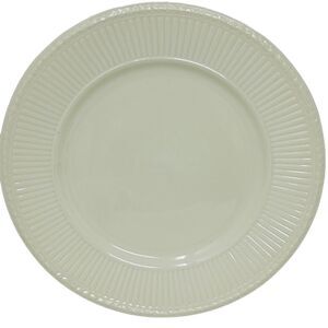 Wedgwood Edme 8" Salad Plates Set of 4 Ivory Ribbed Vtg England